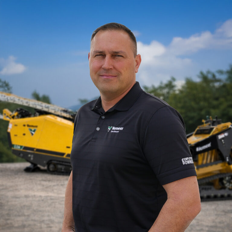 Curt Kopacek, a sales representative for Vermeer Southeast.