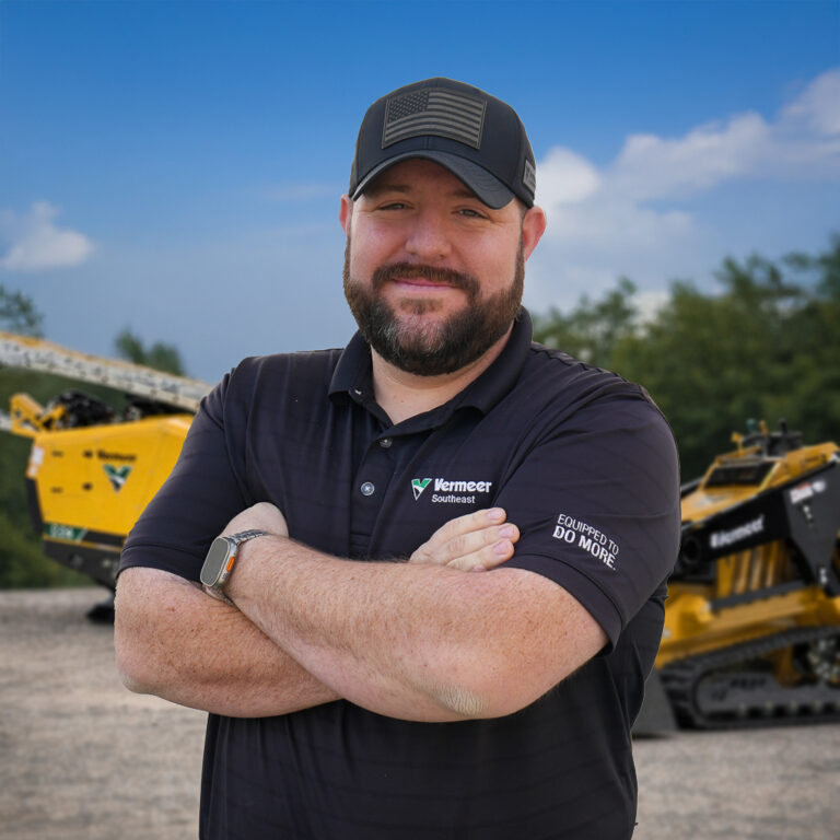 Scott Holder, a sales representative at Vermeer Southeast.