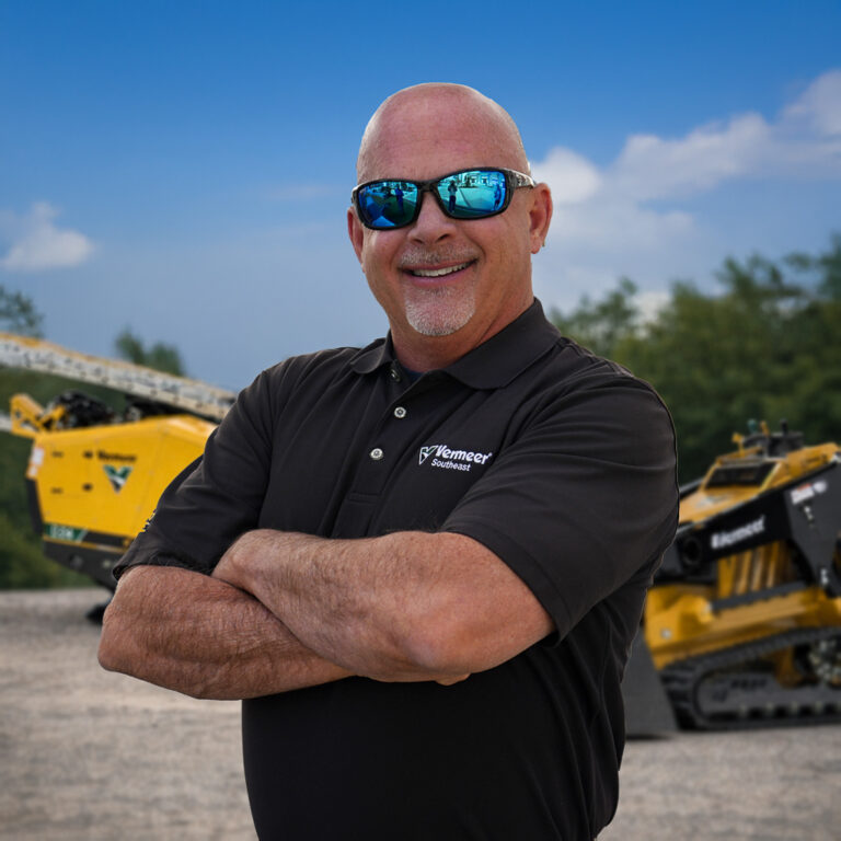 Steve Miller, a sales representative at Vermeer Southeast.