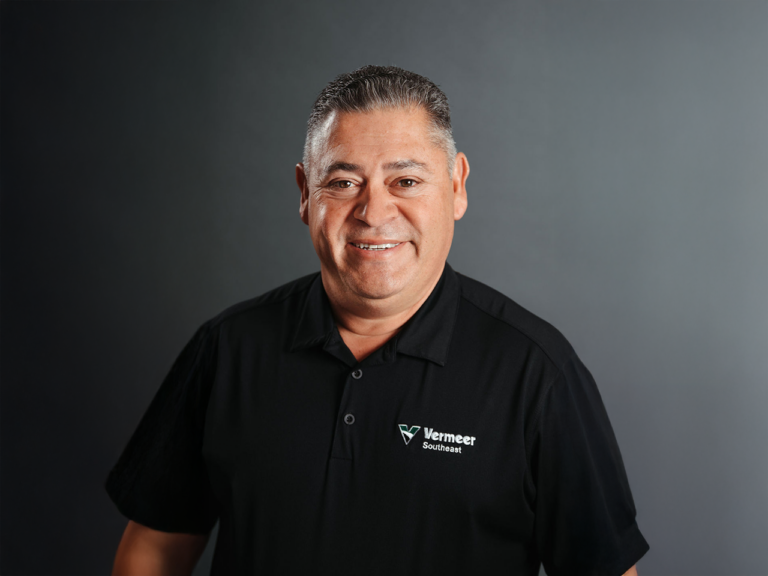 Manny Ayala, Regional Manager at Vermeer Southeast.