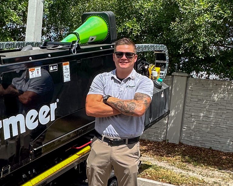 Nick Neubacher, Service Manager at the Fort Myers store for Vermeer Southeast.