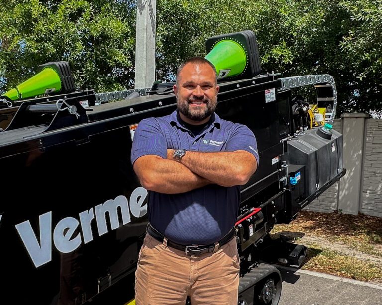 Tim Geisel, Service Manager at the Clearwater store for Vermeer Southeast.
